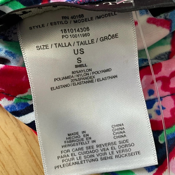 Talbots Seahorse Flounce Sleeve Cover-Up/Multicolor 29714 - Picture 14 of 14